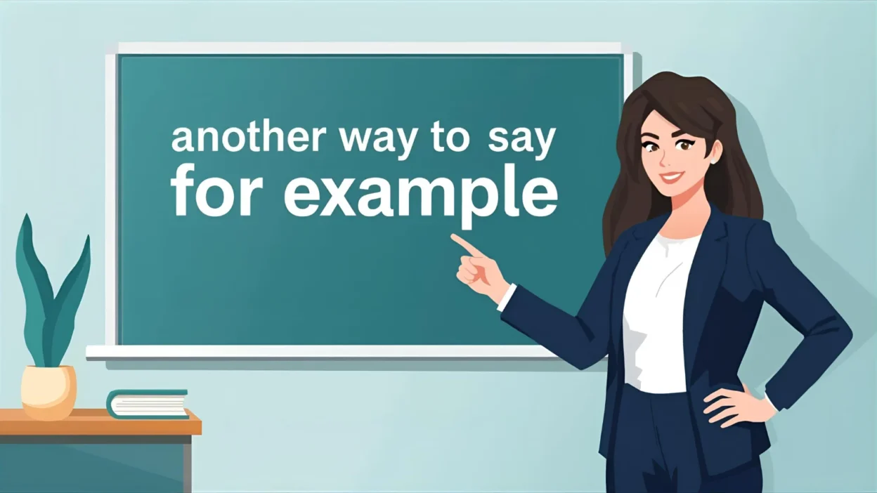 another way to say for example