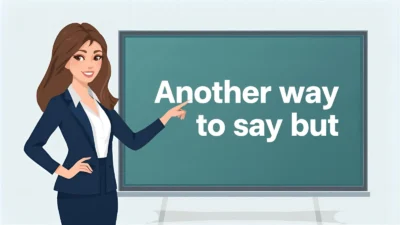 Another Way to Say "But"