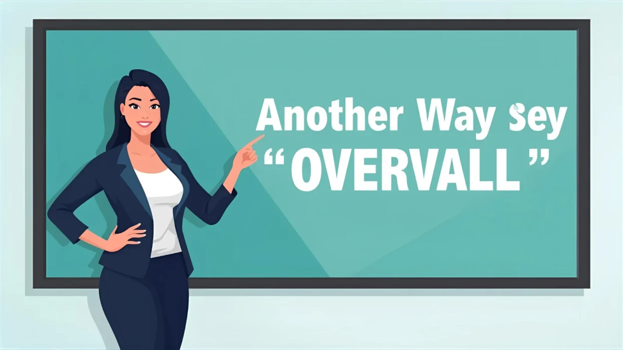 Another Way to Say "Overall"