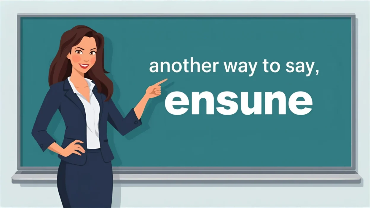 Another Way to Say “Ensure