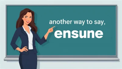 Another Way to Say “Ensure