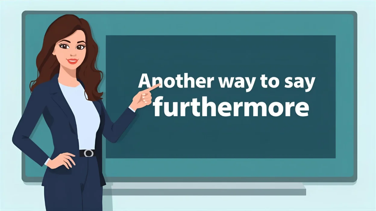 Another Way to Say “Furthermore”