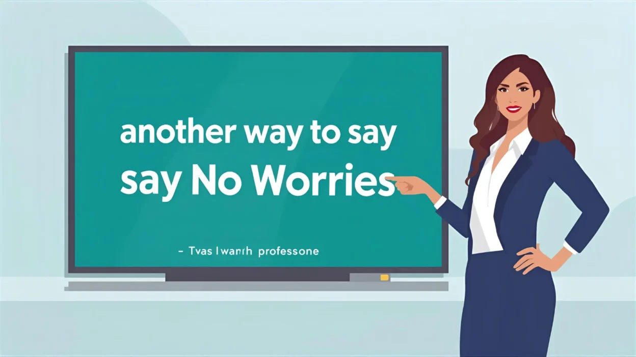 another way to say no worries