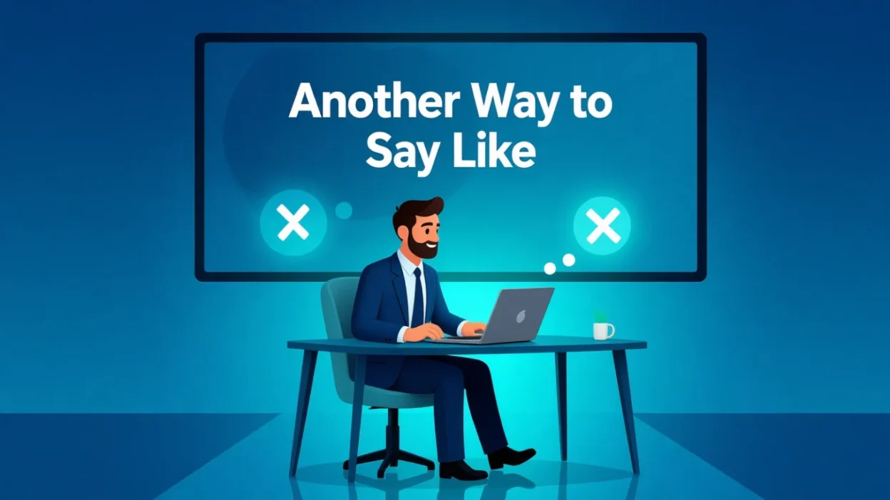 another way to say like