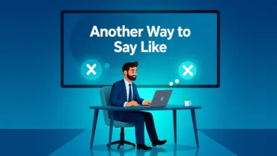 another way to say like