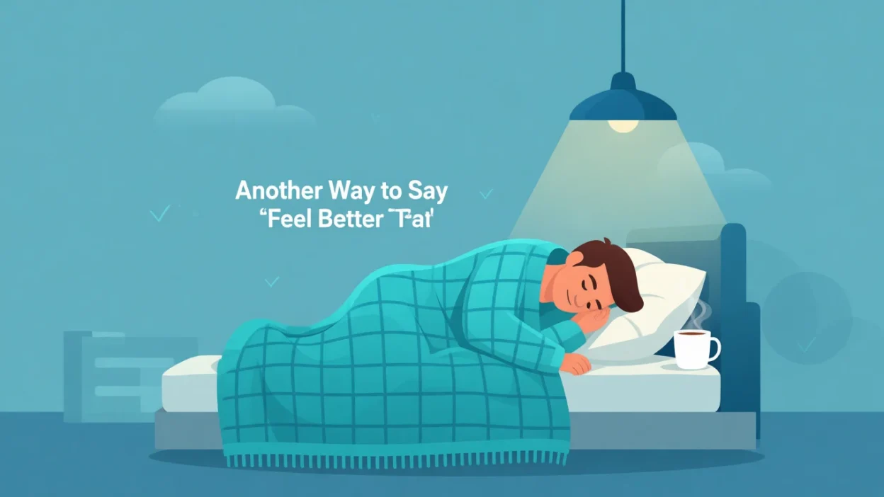 Another Way to Say Feel Better