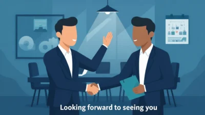 Looking Forward to Seeing You