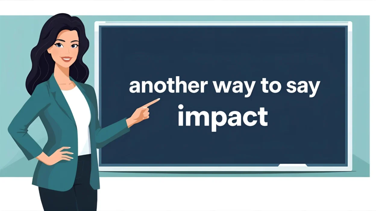 Another Way to Say “Impact”
