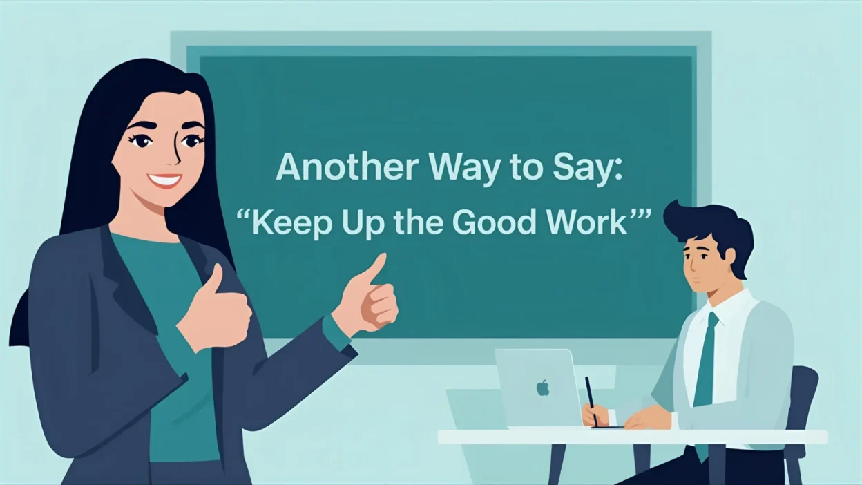 Keep Up the Good Work